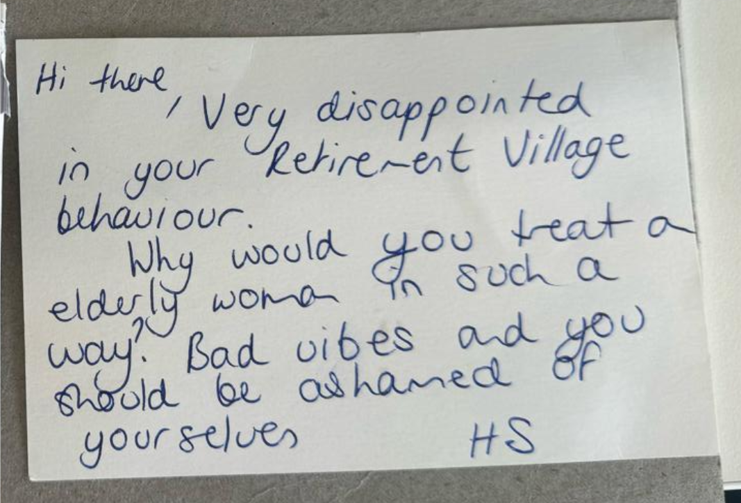 ABC 7.30 report on Pinnacle Living see staff receive counselling after receiving abusive calls and hate mail