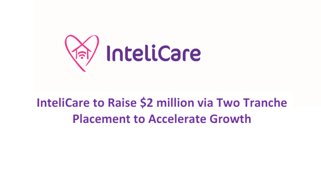 AI-driven software provider InteliCare raises $2M through share placement