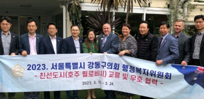 South Korean delegation attracted to Dougherty Apartments integrated model in Sydney