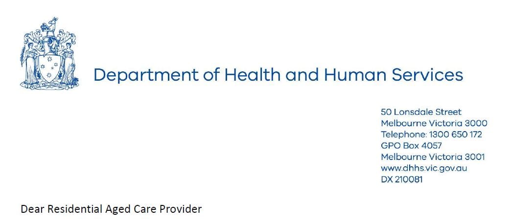 Adding insult to injury: VIC Government accidentally sends letter to ‘private’ aged care providers extending extra funding for staffing
