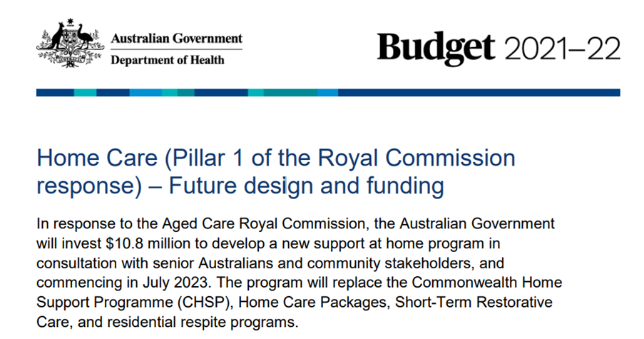 Labor defers start of new Support at Home Program to mid-2024