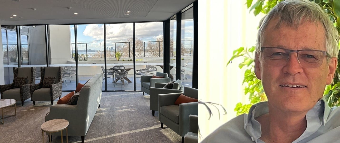 With strata retirement village Grandton Applecross open, Chair John Frame seeks a second site