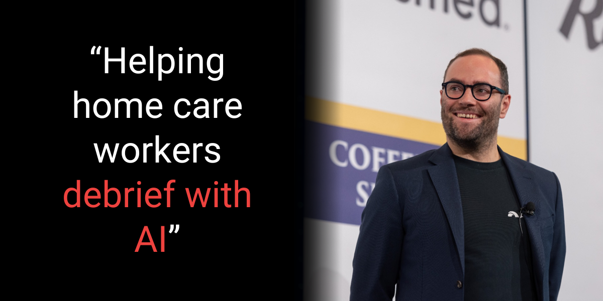 An AI trainer in the car for home care staff? It’s real