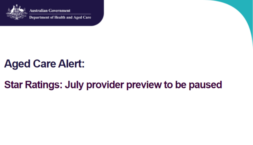 Star rating provider previews delayed by “technical issue”