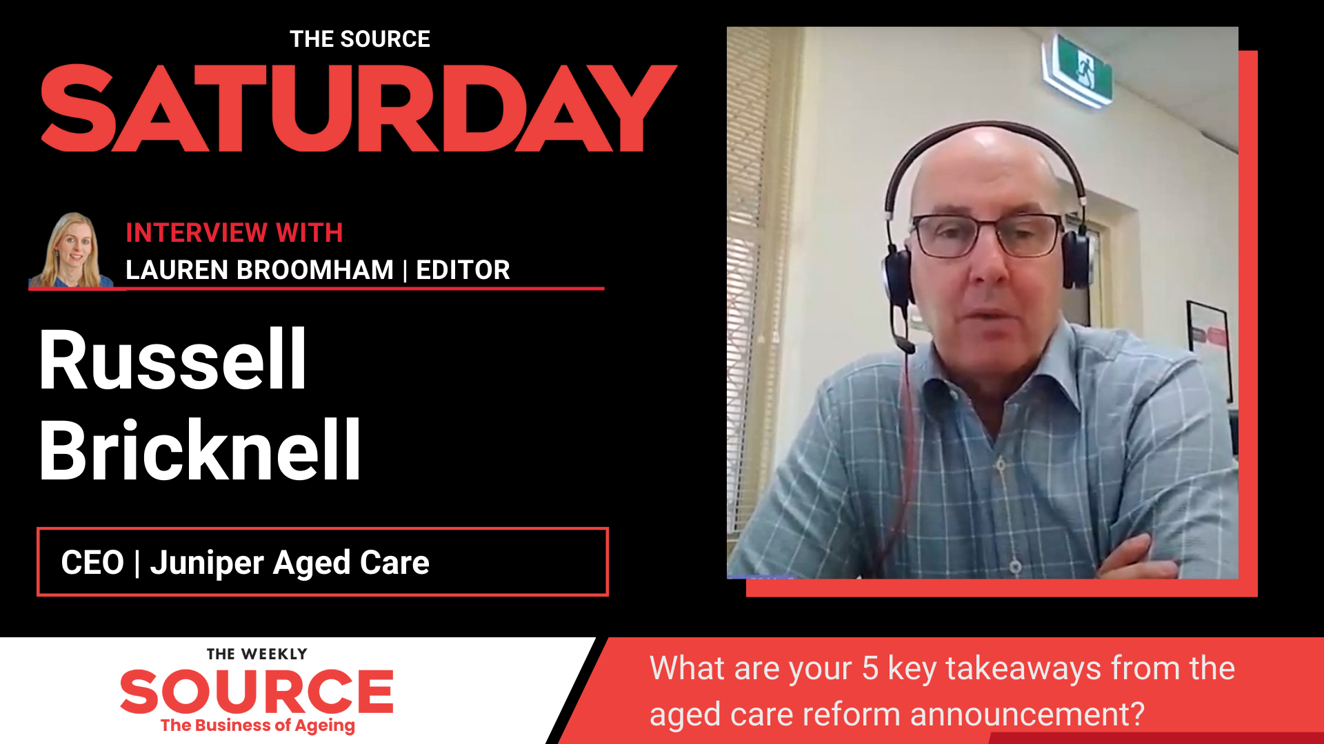 The sector speaks to The SOURCE video: Russell Bricknell, Juniper CEO