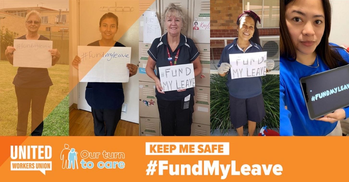 Aged care workers union uses Rockhampton case to lobby Federal Government on paid COVID-19 leave