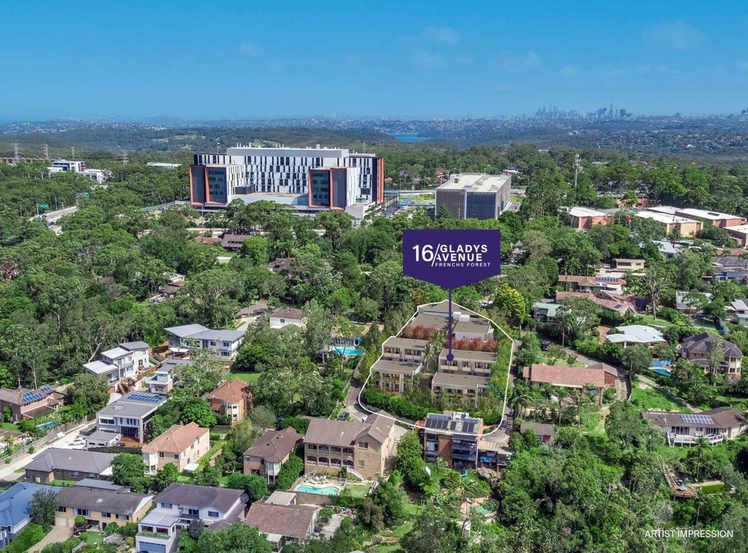 Seniors living approved site in Frenchs Forest Planned Precinct, north of Sydney, for sale