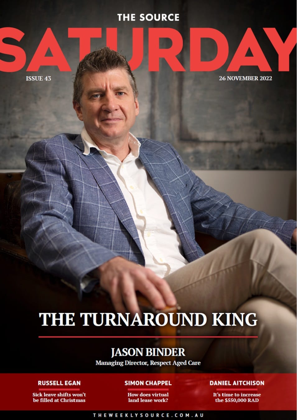 ISSUE 43 - Jason Binder, Managing Director, Respect Aged Care  post image