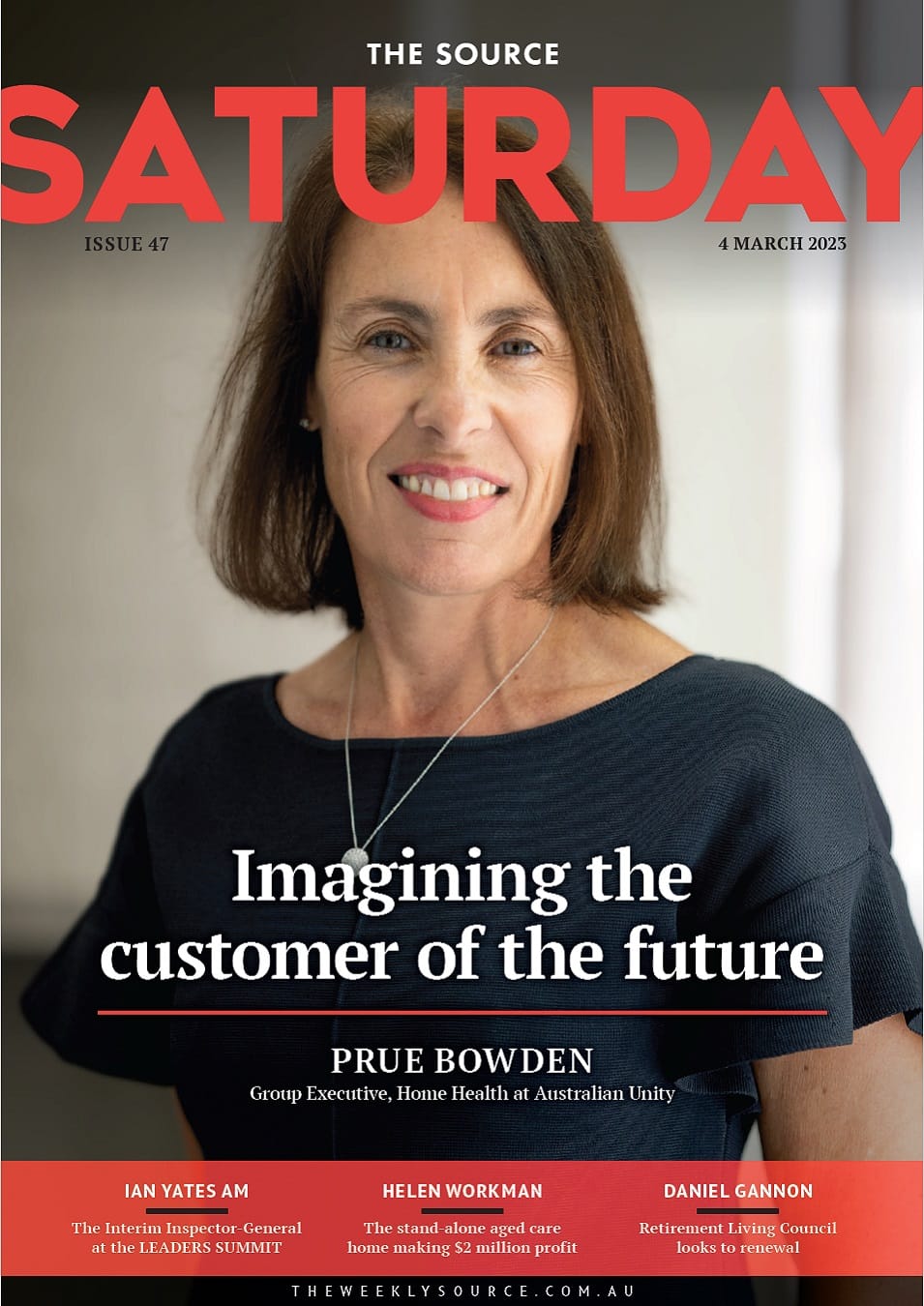 ISSUE 47 - Prue Bowden, Group Executive Home Health, Australian Unity  post image