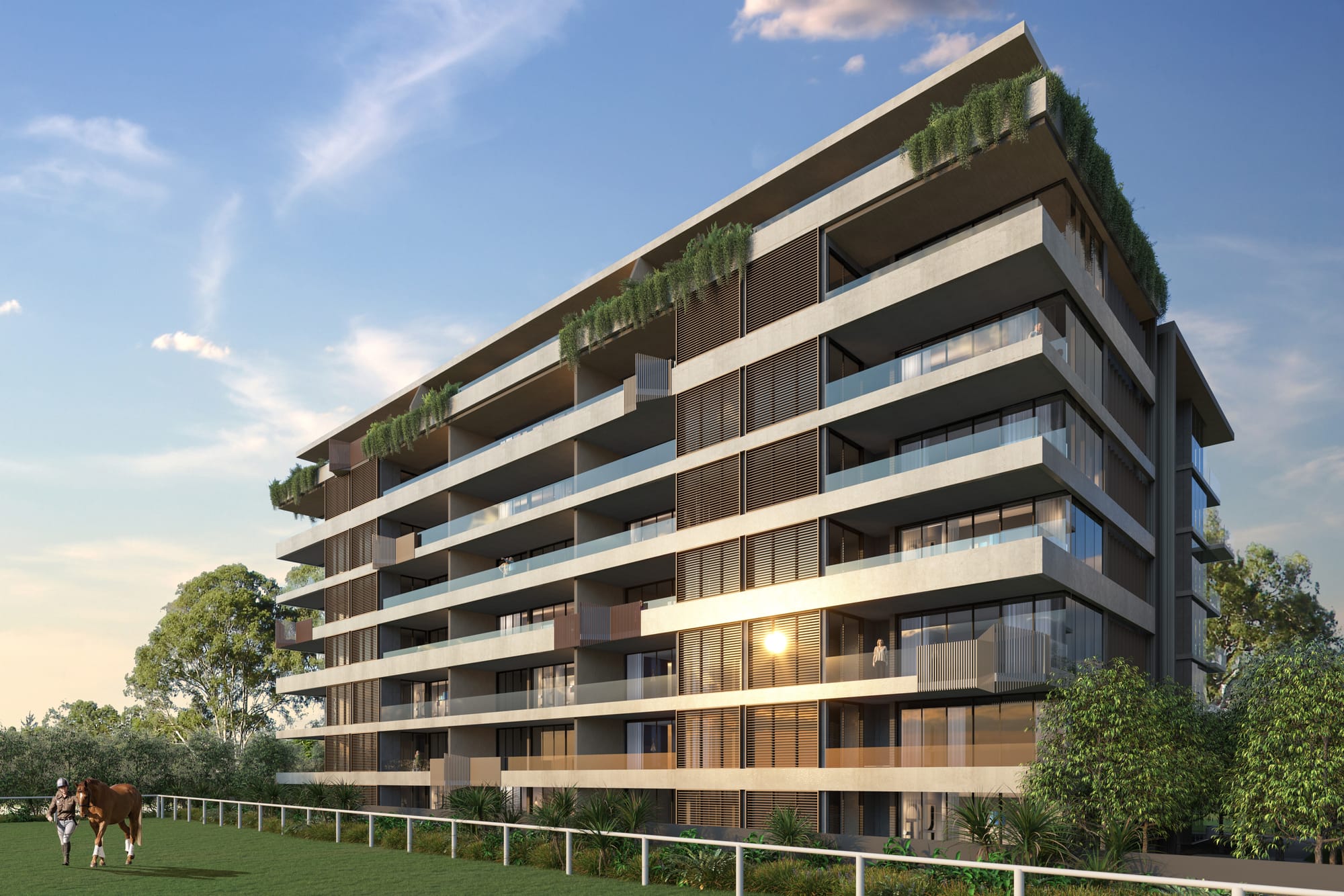 Keyton starts construction of third retirement living building at Brisbane racecourse  post image