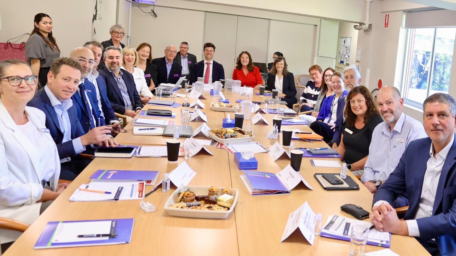 Sam Rae visits Illawarra as region faces nation’s highest rate of ‘bed block’