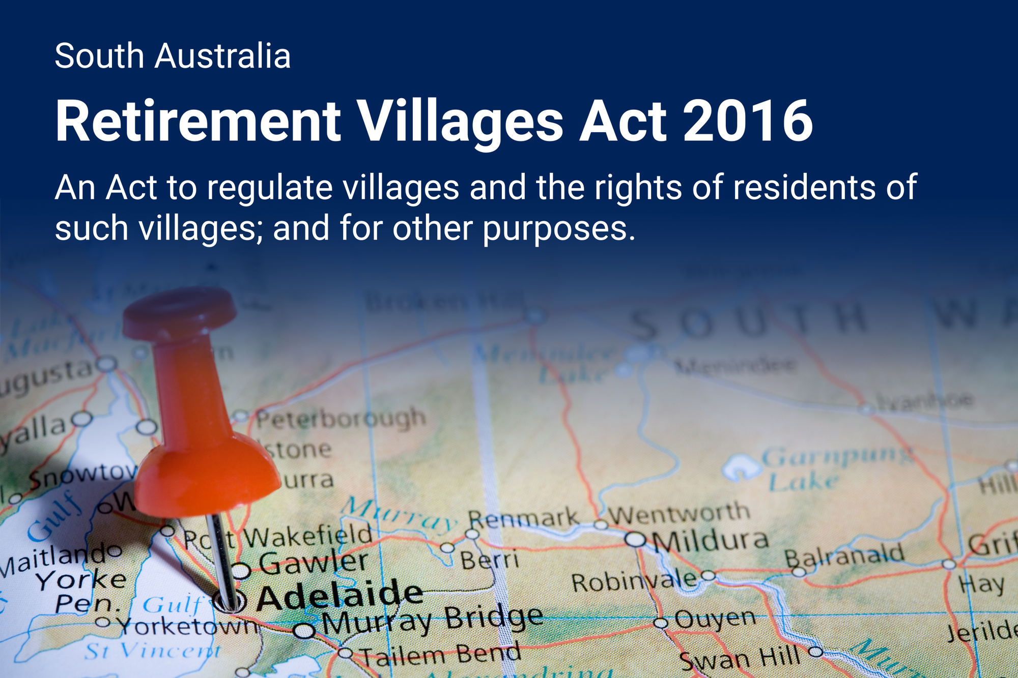 New laws for South Australia’s retirement village operators have sting in tail  post image