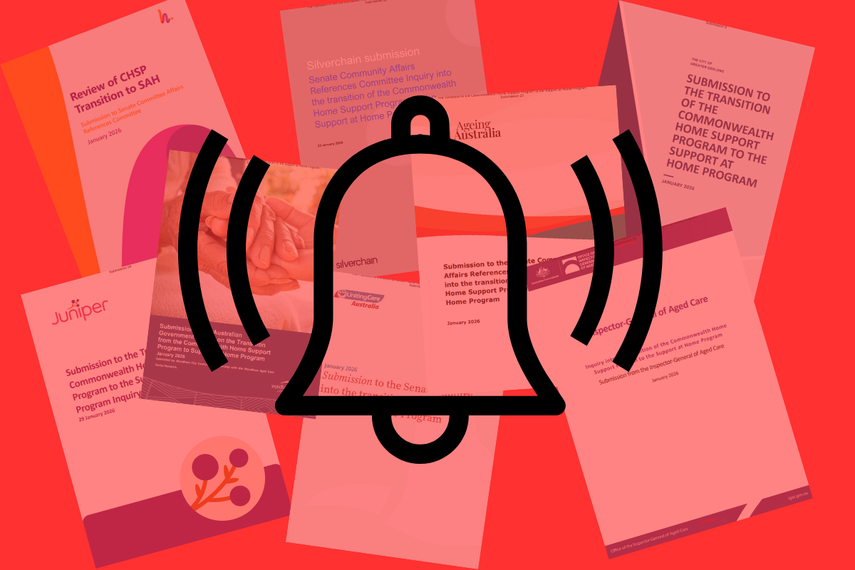 Senate Inquiry submissions ring alarm bells over CHSP transition