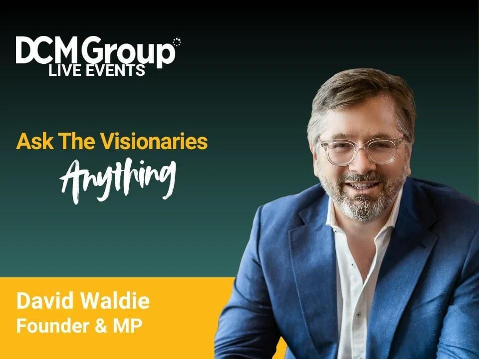 David Waldie, CEO of eevi | Ask The Visionaries Event  post image