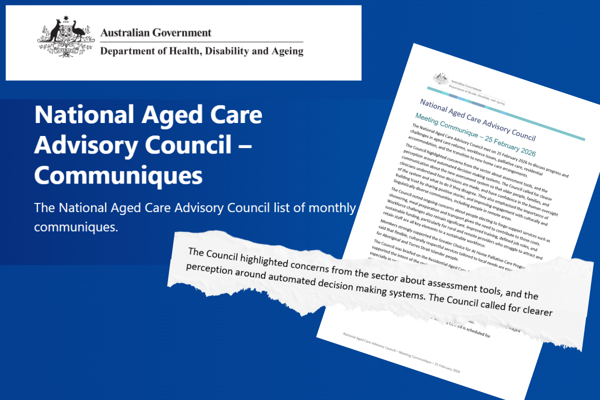 Govt's aged care experts panel shares public's concerns  post image