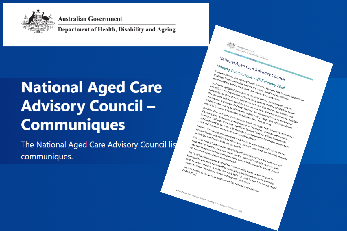 Govt's aged care experts panel shares public's concerns  post image
