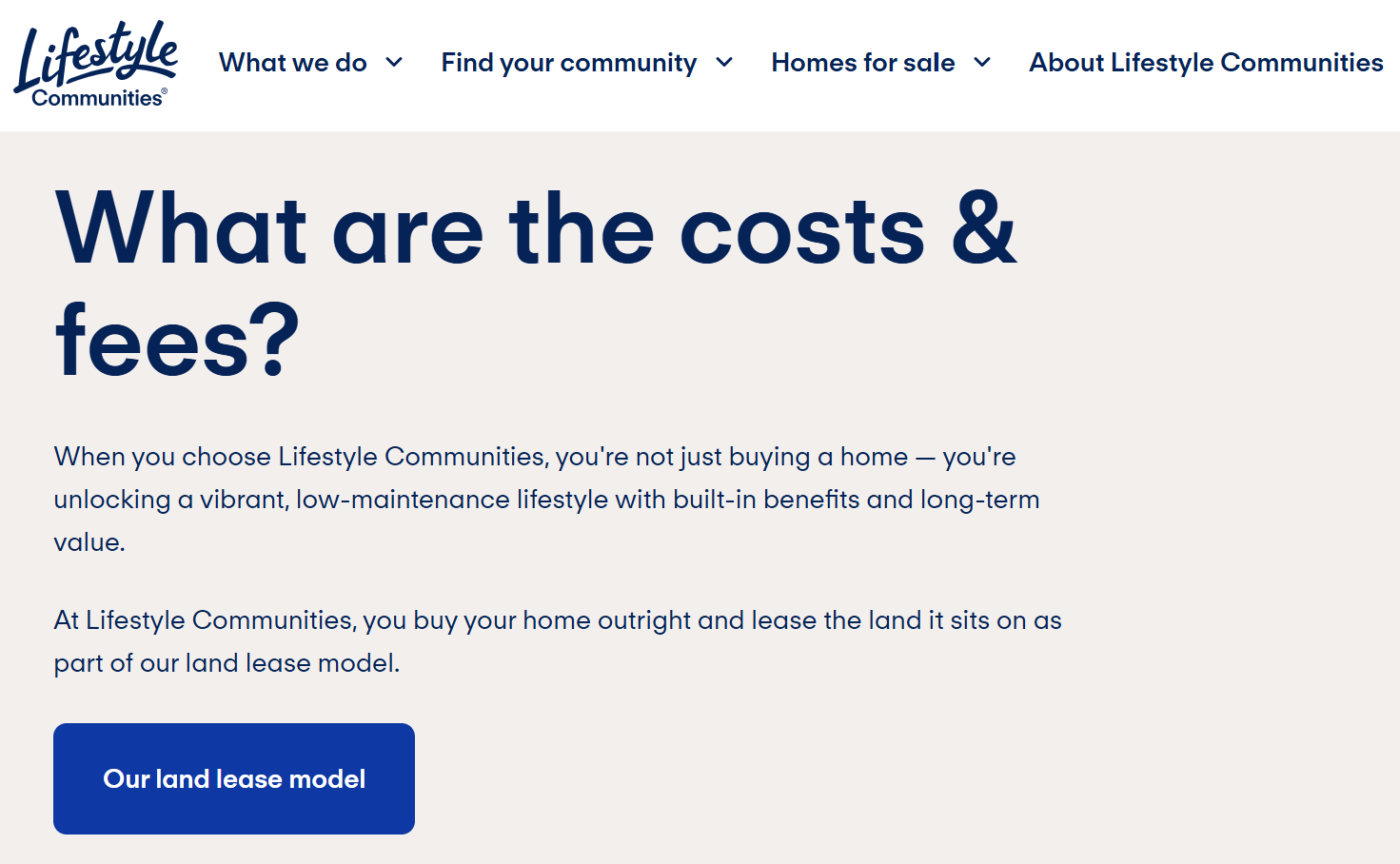 Lifestyle Communities’ date with destiny beckons 
                                                    post image