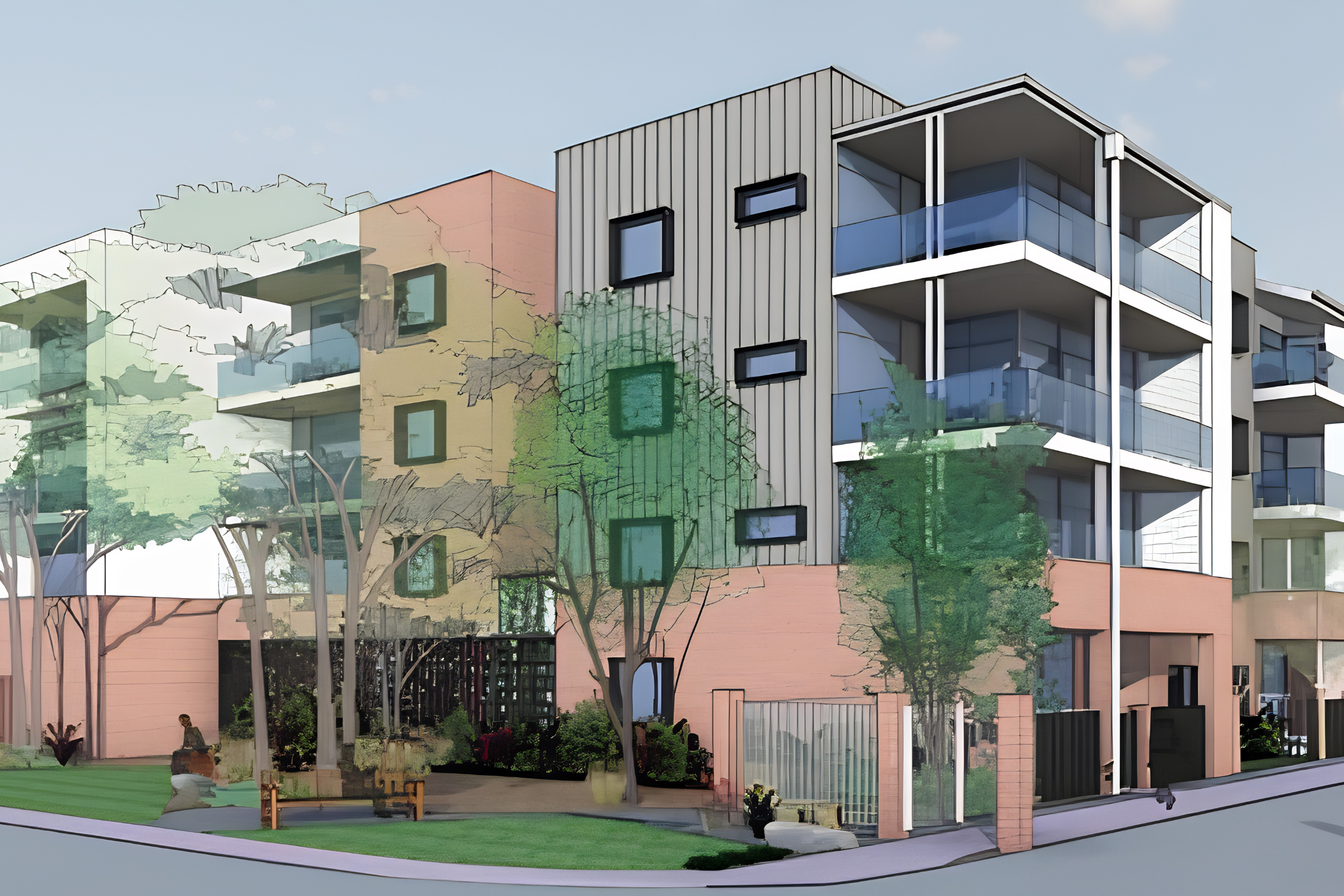 Gary Batt Associates Architects’ impression of the addition to the retirement village