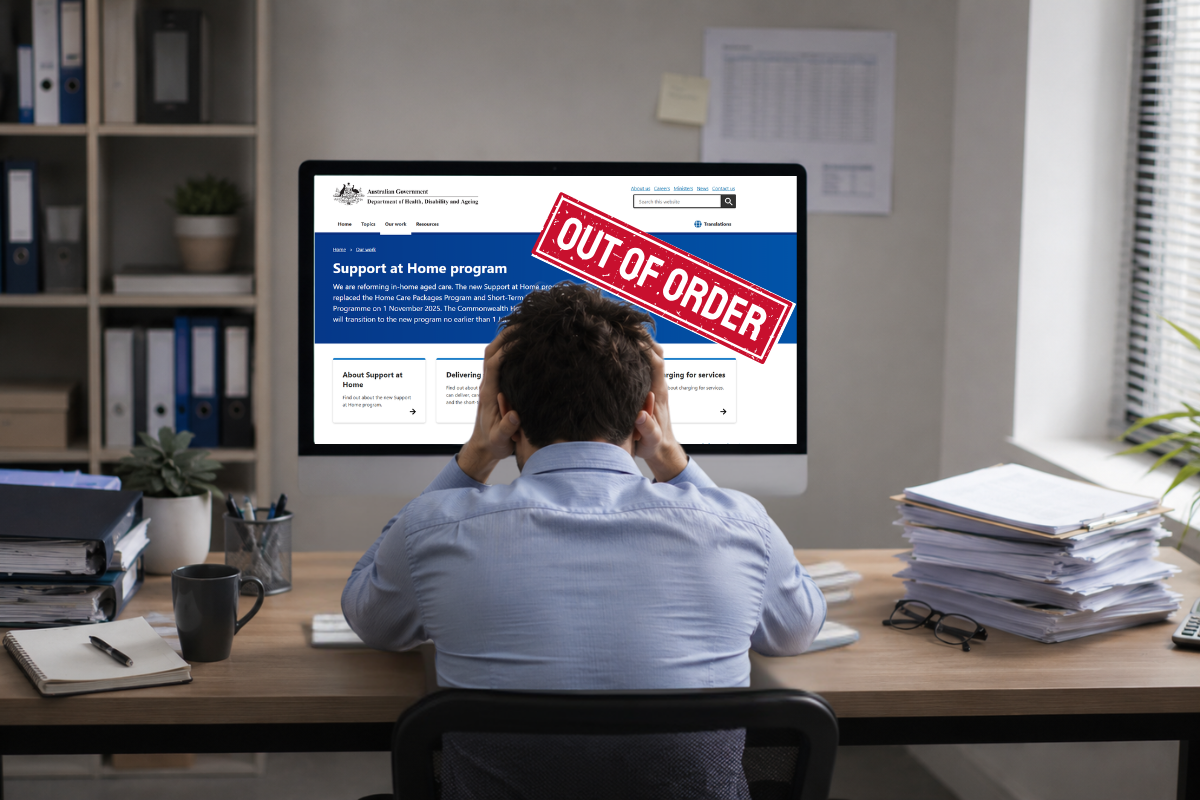 Support at Home claiming problems send shocks through sector 
                                                    post image