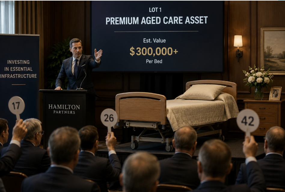 Aged care is rolled gold. There is just one problem
