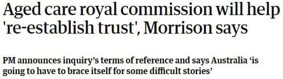 Retirement villages not included in Royal Commission post image