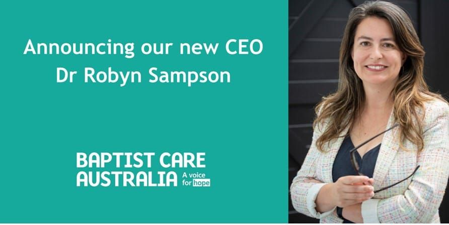 Baptist Care Australia appoints new CEO post image