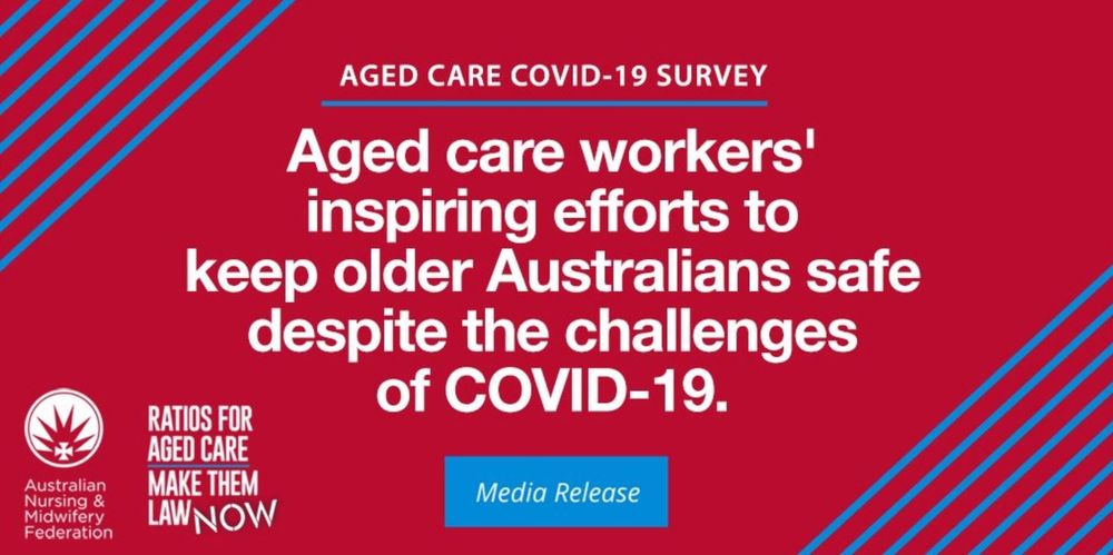 Up to 80% of aged care staff report no increases in staffing at their home to prepare for a COVID-19 outbreak, AMNF says post image