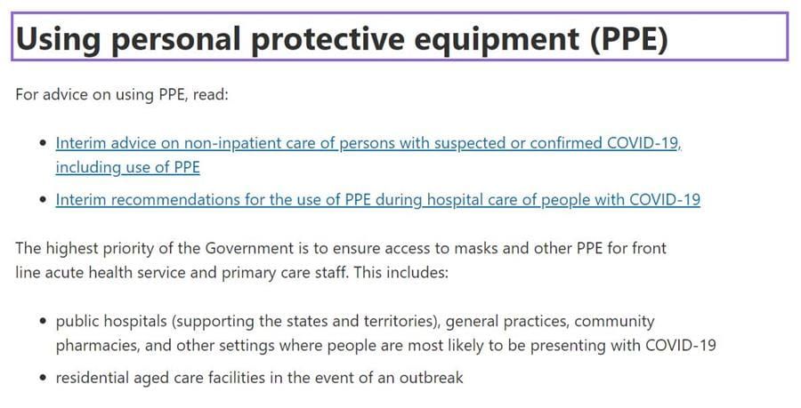 80 aged care providers request PPE from National Medical Stockpile in past two weeks – as ABC highlights the lack of PPE for home care staff post image