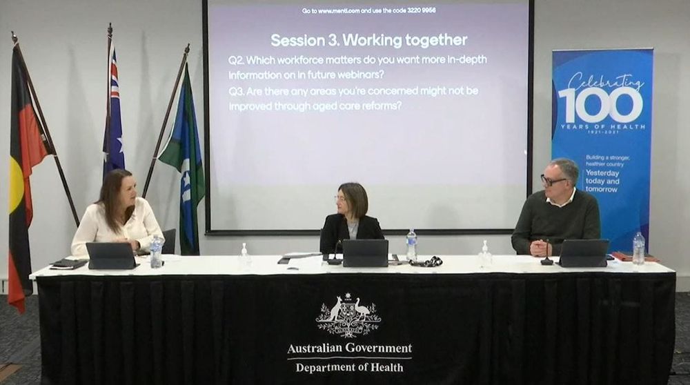 DoH’s aged care workforce webinar shows challenges facing providers and Government post image