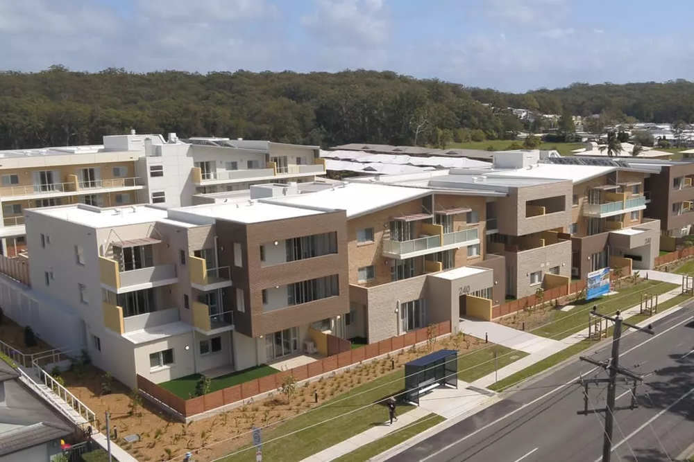 Harbourside Haven’s new retirement apartments in Port Stephens has just 14 of 56 units left for sale from $465,000 post image