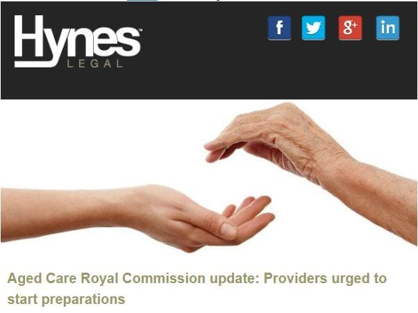 Are you prepared for the Royal Commission into Aged Care? post image