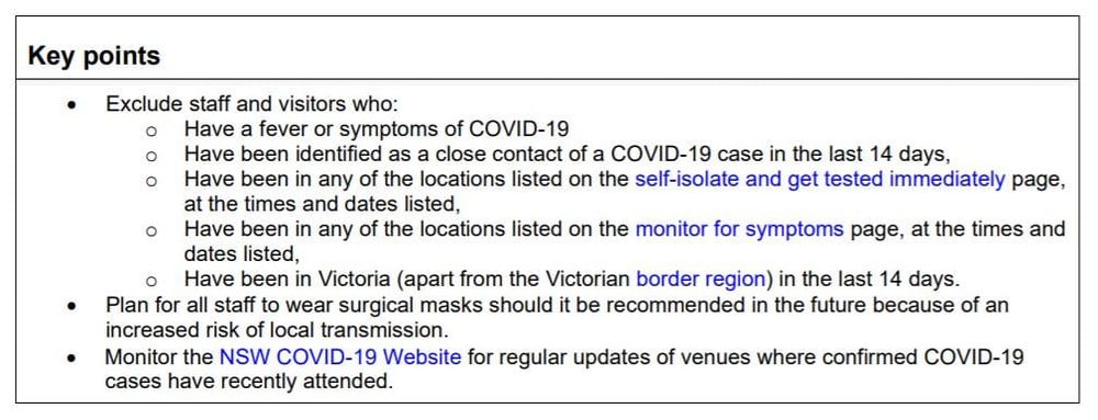 Masks no longer required in NSW aged care homes post image