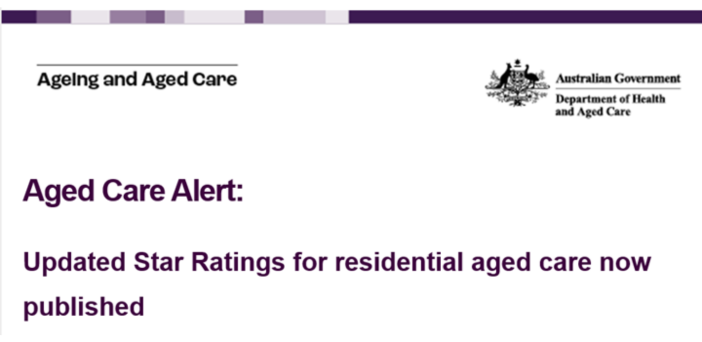 5% of aged care homes rated 1 star in latest Star Ratings update post image