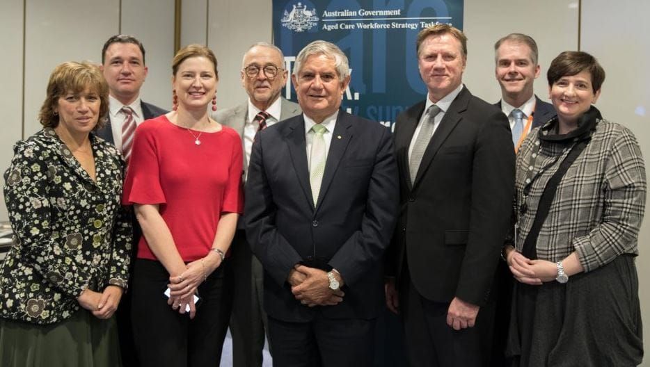 “How we care says who we are”: Prof John Pollaers hands over pivotal aged care workforce strategy to Ken Wyatt post image