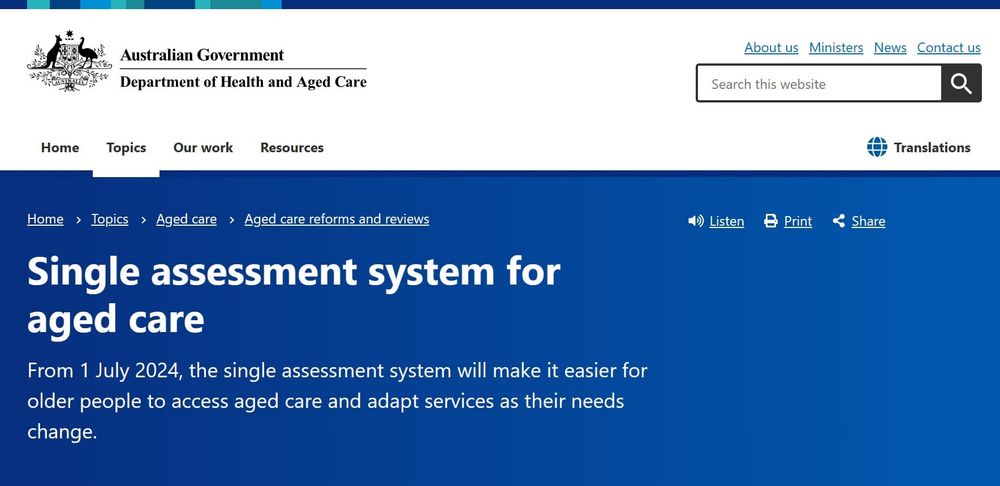 Fed Govt to release tender for new single assessment process in January 2024 post image