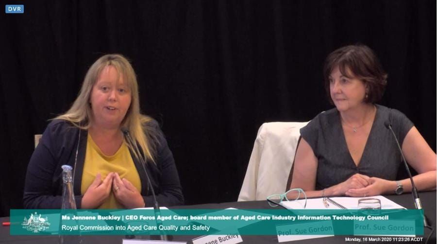 Counsel Assisting raises idea of aged care quality standard on technology for providers – with sanctions for non-compliance – during panel – while Commissioner Briggs questions if sector showing leadership on technology post image