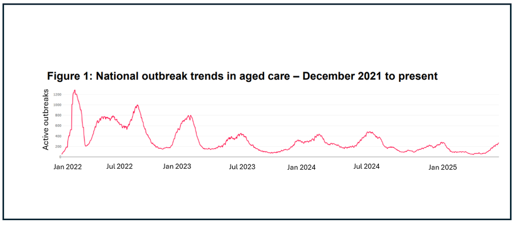 Aged care COVID-19 cases hit 12-month high as 34 die in one week post image
