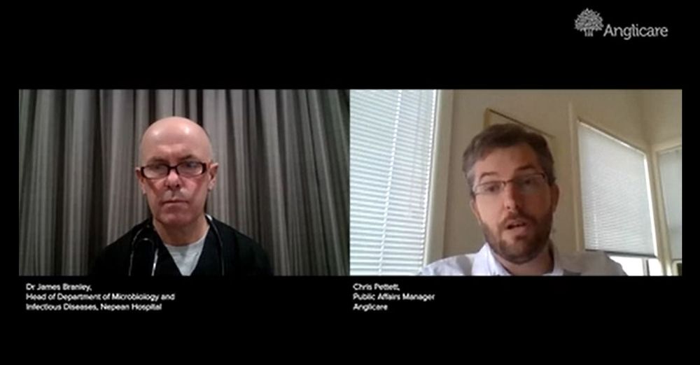 Anglicare hosts webinar for Newmarch House families with infectious disease specialist post image