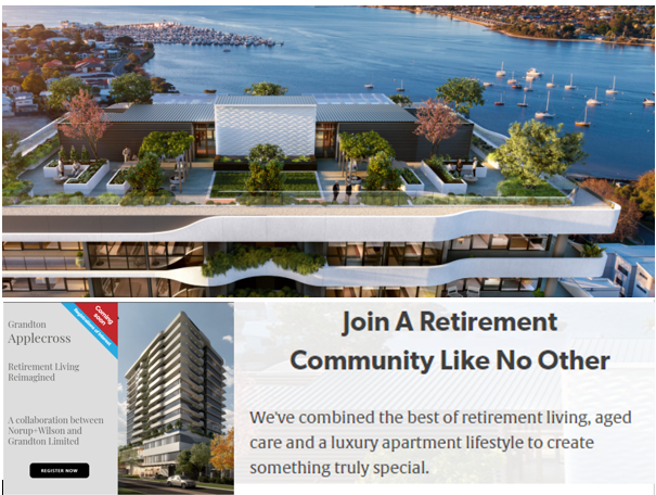 Perth innovation: 80-apartment village with 10-bed executive care suite post image