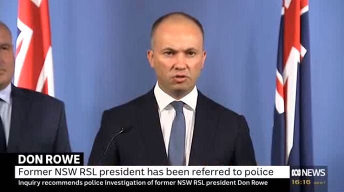 RSL NSW inquiry: final 547-page report partially vindicates RSL LifeCare CEO Ron Thompson while referring former state president Don Rowe to police post image