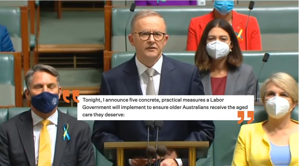 Labor's aged care promises when elected - how have they done? post image