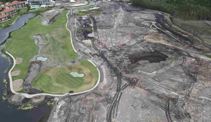 Building commences on shaved-off Greg Norman golf course for $70M Palm Lake Resort Pelican Waters on QLD’s Sunshine Coast post image