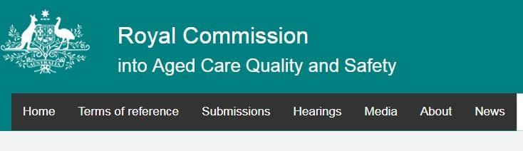New website for Aged Care Royal Commission post image