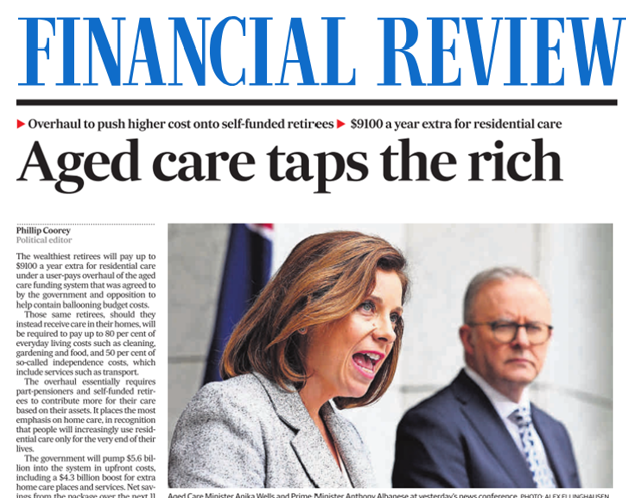 It may not be obvious but retirement living and land lease operators have received a ‘win’ in new aged care announcements post image