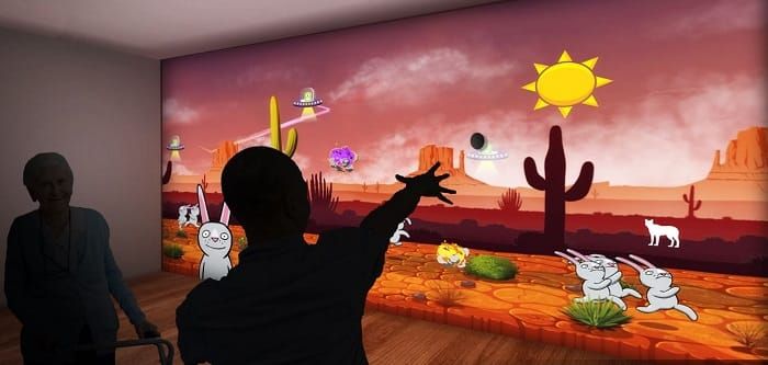 TLC Healthcare installs Australia’s first ‘virtual reality wall for aged care post image