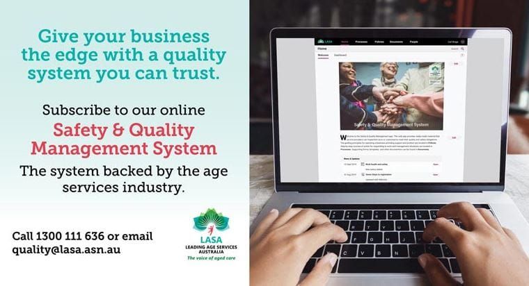 LASA’s online Safety & Quality Management system secures 150 subscribers in its first three months post image