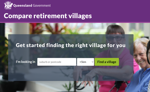 QLD Govt launches retirement village comparison site using mandatory operator data post image