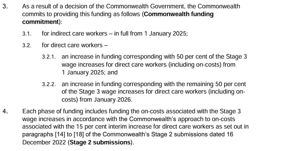 Albanese Government again seeks to phase in aged care workers' pay rises post image