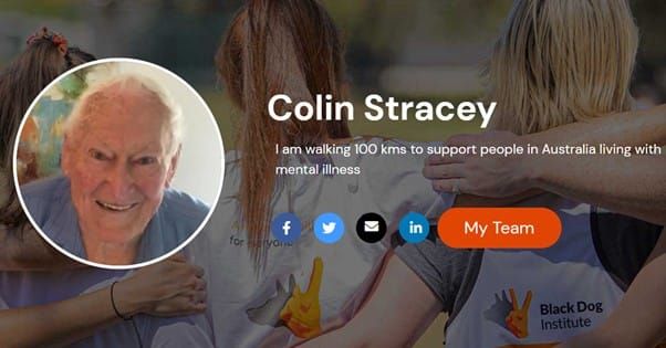 87-year-old man walks 115km around retirement village to raise funds for mental health post image