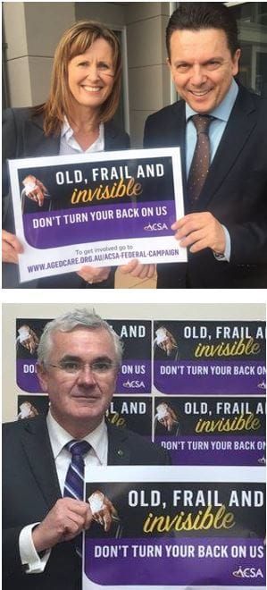 ACSA looks to the Greens and Nick Xenophon for inquiry into aged care cuts post image
